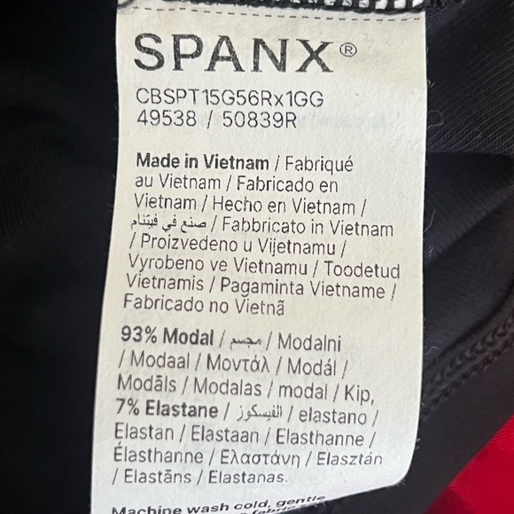 SPANX AirEssentials Faux Wrap Cropped Top Clean Girl Athleisure Luxe Sculpted - Picture 5 of 5
